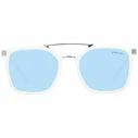 Ana Hickmann Women's Sunglasses White Frame Blue Lens HI9062 D03
