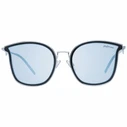 Ana Hickmann Women's Sunglasses Silver Frame with Blue Lens HI3065T 02A