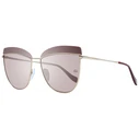 Ana Hickmann Women's Sunglasses Rose Gold Metal Frame with Degraded Mirror Lens AH3190 D01