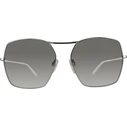 Ana Hickmann Women's Sunglasses AH3193 03A – Silver Metal Frame with Silver Gradient Mirror Lens
