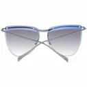 Ana Hickmann Women's Sunglasses HI3085 02A - Gunmetal/Silver Metal Frame, Grey Gradient Lenses