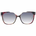 Ana Hickmann Women's Sunglasses with Brown Tortoiseshell Acetate Frame and Grey Gradient Lens HI9157 G22