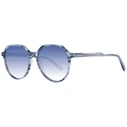 Ana Hickmann Women's Sunglasses - Brown Tortoiseshell Acetate Frame, Grey Gradient Lenses (Model HI9163 E01)