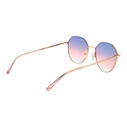 Ana Hickmann Women's Sunglasses HIY3001 05A — Gold Metal Frame with Purple Gradient Lenses