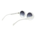 Ana Hickmann Women's Sunglasses HI9175 H01 – Blue Acetate Frame, Grey Gradient Lens