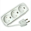 MicroConnect Power Strip 3 Outlets with 1.5m Cable GRUELU3H015