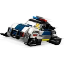 LEGO City Custom Police Car Garage - Police Workshop, 6+ years, 489 pieces (Set 60457)