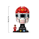 LEGO Editions Scuderia Ferrari HP Charles Leclerc Helmet (Set 43014) – 886 pieces, Ages 14+