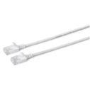 Microconnect U/UTP Cat6a (Gigabit) Ethernet Network Cable 0.25 m White - V-UTP6A0025W-SLIM