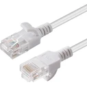 Microconnect U/UTP Cat.6a Slim Καλώδιο Δικτύου 10m Λευκό