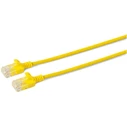 Microconnect U/UTP Cat6a Slim Network Patch Cable 1m Yellow (V-UTP6A01Y-SLIM)