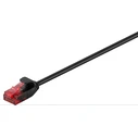 Microconnect U/UTP Cat6a Slim Ethernet Patch Cable 0.5 m Black - V-UTP6A005S-SLIM