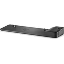 HP 2013 UltraSlim USB-C Docking Station με DisplayPort, Ethernet και σύνδεση 2 Οθονών Γκρι