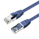 Network Cable MicroConnect S FTP Cat 6a 0.25m Blue