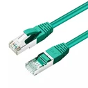 MicroConnect Καλώδιο Δικτύου Ethernet Cat6a 0.25m Πράσινο