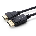 MicroConnect Μετατροπείς Αντάπτορες DisplayPort male DisplayPort male Μαύρο 5 m