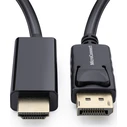 MicroConnect Μετατροπέας Καλώδιο DisplayPort male to HDMI male Μαύρο MC DP HDMI 1000