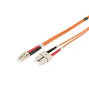 Lanview Καλώδιο Οπτικής Ίνας LC LC 1m Πολύχρωμο 50 125