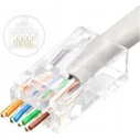 Lanview Network Cables RJ 45 Plug 50 pcs