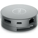 Dell Μετατροπέας DA310 USB-C Docking Station με HDMI DisplayPort 4K PD Ethernet Ασημί