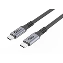 MicroConnect Μετατροπείς - Αντάπτορες USB 2.0 Cable USB-C male - USB-C 100W PD Μαύρο 1.2m USB4CC1