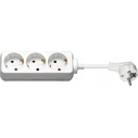 MicroConnect Power Strip 3 Outlets with Switch and 5m Cable