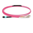 Lanview Καλώδια Δικτύου Lvo230502-mtp Infiniband Fiber Optic 2 m LC Μωβ