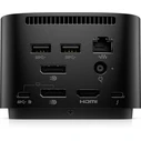 HP Metatropiaes Thunderbolt Dock 120W G4 Thunderbolt 4 Docking Station with HDMI DisplayPort 4K PD Ethernet Black
