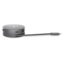 Dell Μετατροπέας USB C Docking Station με HDMI DisplayPort 4K PD Ethernet Ασημί