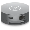Dell Μετατροπέας USB C Docking Station με HDMI DisplayPort 4K PD Ethernet Ασημί