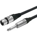 Vivolink Adapters and Converters Cable XLR Male to 6.3mm Male Black 5m
