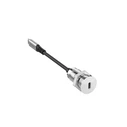 Vivolink Μετατροπέας USB 2.0 Cable USB-C male USB-C female Λευκό 0.3m PROUSBCMF0.3SOCKET-W