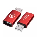 MicroConnect Μετατροπέας USB-A male σε USB-A female Κόκκινο