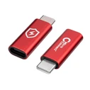MicroConnect USB C Male to USB C Female Adapter Secure Charging Data Blocking