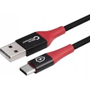 MicroConnect USB Cable USB C Male to USB A Black 1.5m