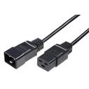 MicroConnect Καλώδιο ρεύματος IEC C19 IEC C20 1m Μαύρο