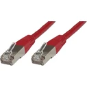 MicroConnect Network Cable Ethernet Cat 6 S FTP 1m Red
