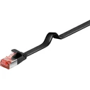 Network Cable MicroConnect Flat U UTP Cat 6 5m Black