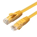 Microconnect U/UTP Cat6 0.2m Yellow LSZH Unshielded Ethernet Cable (UTP6002Y)