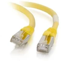3M S/FTP Cat.6a (Gigabit) Ethernet Network Cable 3m Yellow - Mercodan 371915030