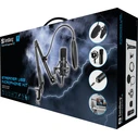 Sandberg Streamer USB Microphone Kit Σετ Πυκνωτικό Μικρόφωνο USB Shock Mounted για Studio