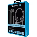 Sandberg Headset Stereo VOIP Office Pro USB RJ9 11