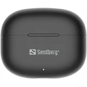 Sandberg Bluetooth Ακουστικά Play'n Go In-ear Handsfree με Θήκη Φόρτισης Μαύρα