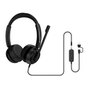 Sandberg Ακουστικά με μικρόφωνο 3in1 Office Headset Pro ENC On Ear Multimedia