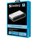 Sandberg Μετατροπείς Αντάπτορες Card Reader USB 2.0 SD microSD MemoryStick CompactFlash xD 133 46