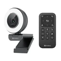 Sandberg Streamer Pro Elite Web Camera 2K White with Autofocus