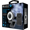 Sandberg Streamer Pro Elite Web Camera 2K White with Autofocus