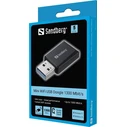 Sandberg Μετατροπείς Αντάπτορες Ασύρματος USB Αντάπτορας Δικτύου 1300Mbps