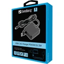 Sandberg Charger with Integrated USB-C Cable 65W Power Delivery Black