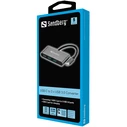 Sandberg USB Hub 3 Ports USB 3.0 with USB-C Silver